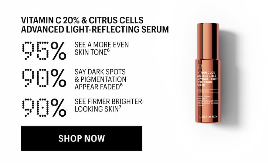 VITAMIN C 20% & CITRUS CELLS ADVANCED LIGHT-REFLECTING SERUM- Shop Now