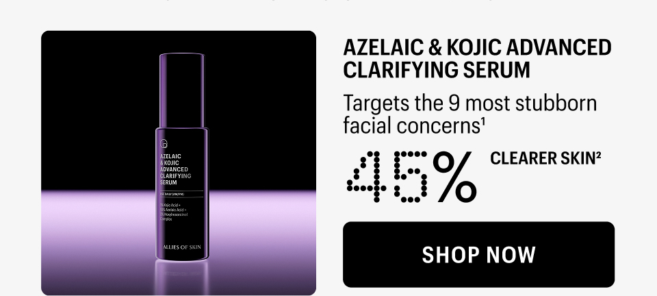 AZELAIC & KOJIC ADVANCED CLARIFYING SERUM - Shop Now 