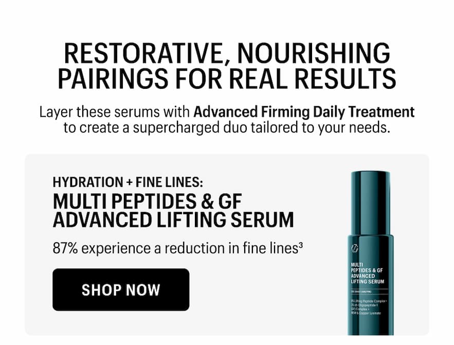 MULTI PEPTIDES & GF ADVANCED LIFTING SERUM - Shop Now