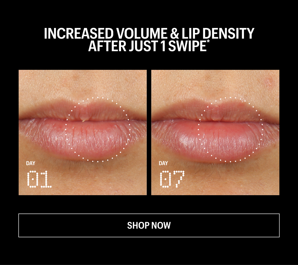 INCREASED VOLUME & LIP DENSITY AFTER JUST 1 SWIPE - Shop Now