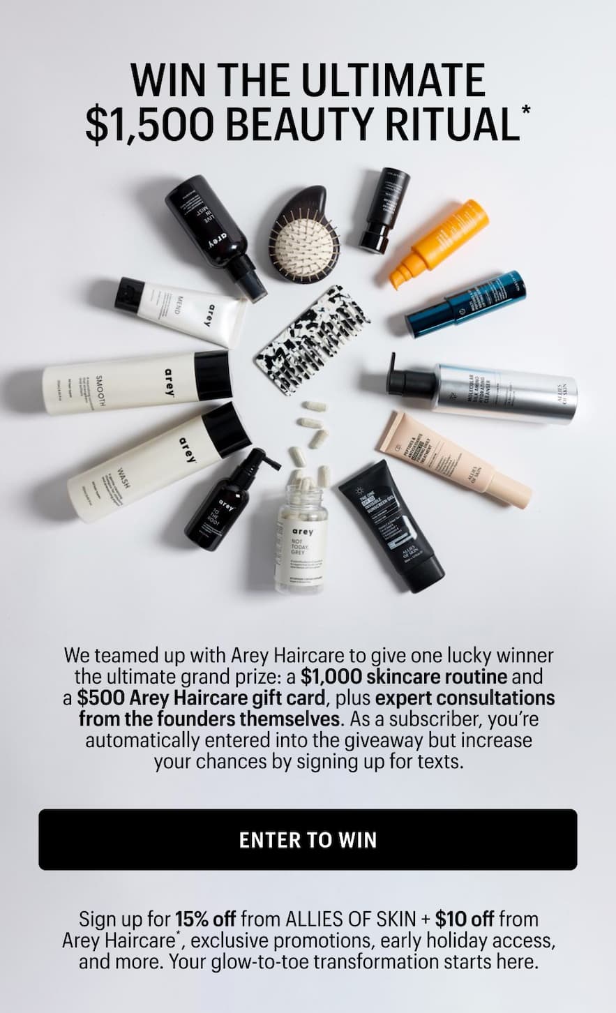 WIN A $1500 BEAUTY RITUAL