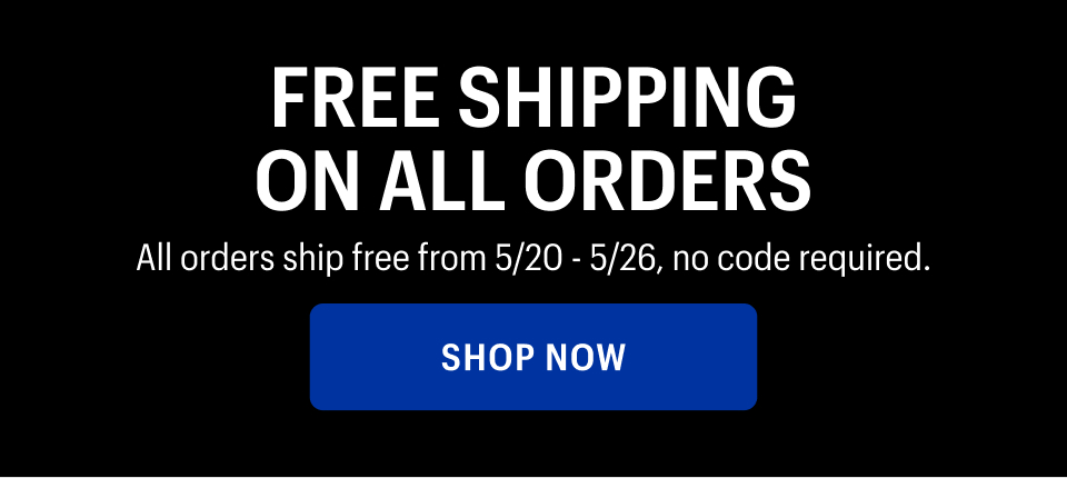 FREE SHIPPING ON ALL ORDERS 