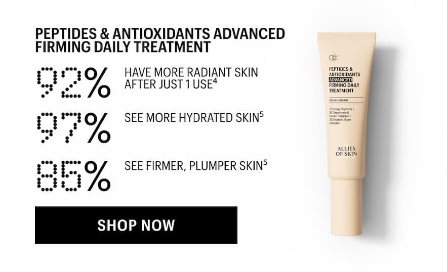 PEPTIDES & ANTIOXISANTS ADVANCED FIRMING DAILY TREATMENT - Shop Now