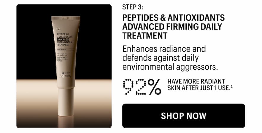 PEPTIDES & ANTIOXIDANTS ADVANCED FIRMING DAILY TREATMENTShop Now