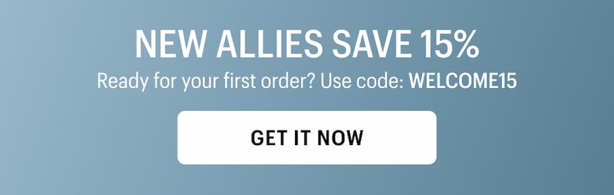 NEW ALLIES SAVE 15% 