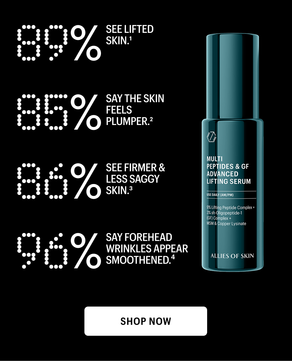 89% SEE LIFTED SKIN - Shop Now