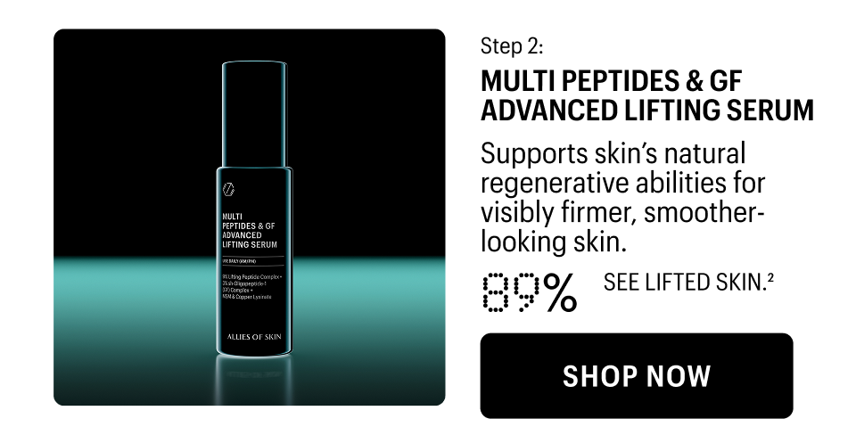 89% say the skin appears lifted - Shop Now