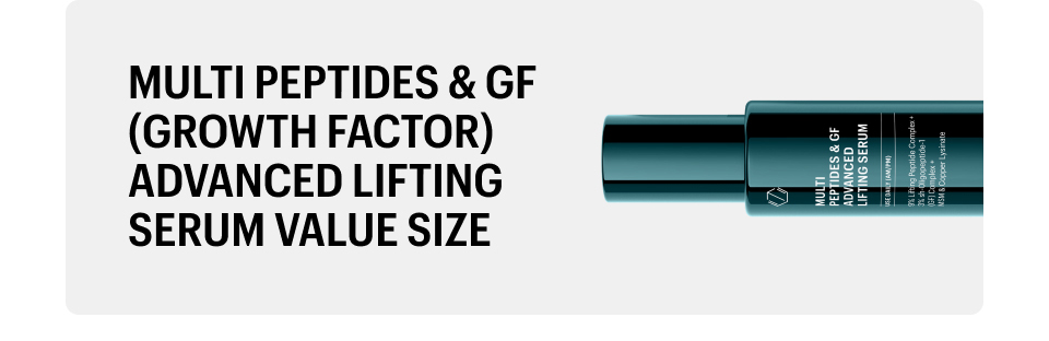 30% Off Multi Peptides & GF (Growth Factor) Advanced Lifting Serum, Value Size