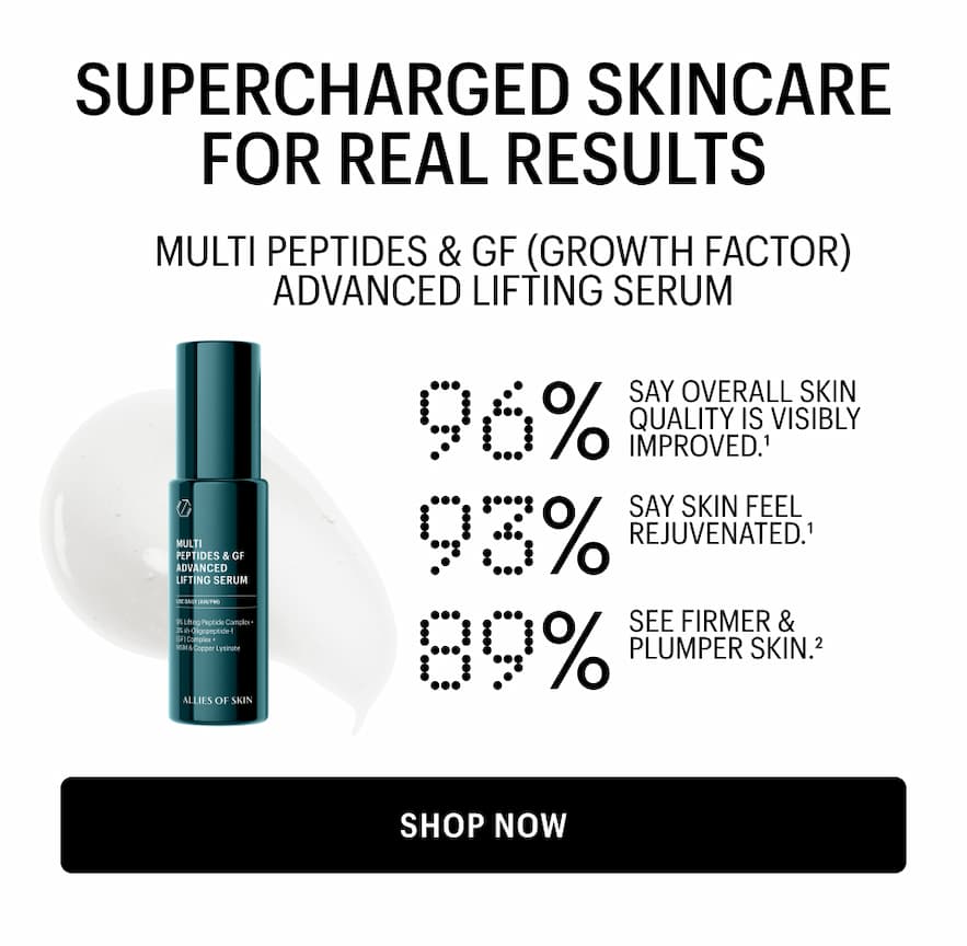30% OFF MULTI PEPTIDES & GROWTH FACTOR ADVANCED LIFTING SERUM