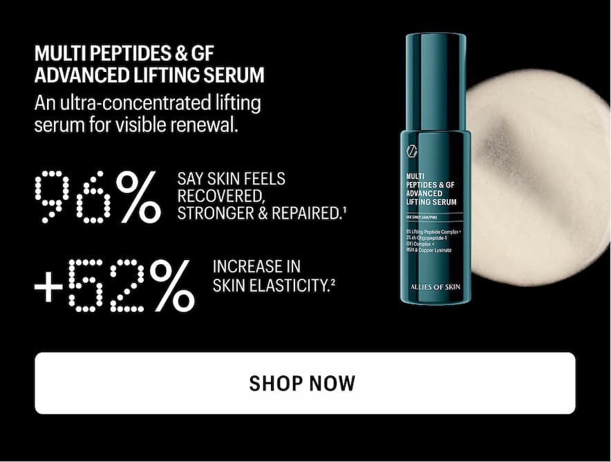 MULTIPEPTIDES & GF ADVANCED LIFTING SERUM - Shop Now