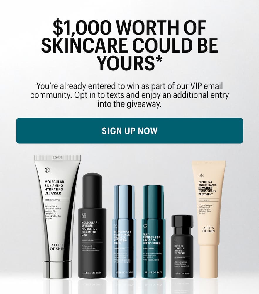 WIN $1000 WORTH OF SKINCARE - Sign Up Now