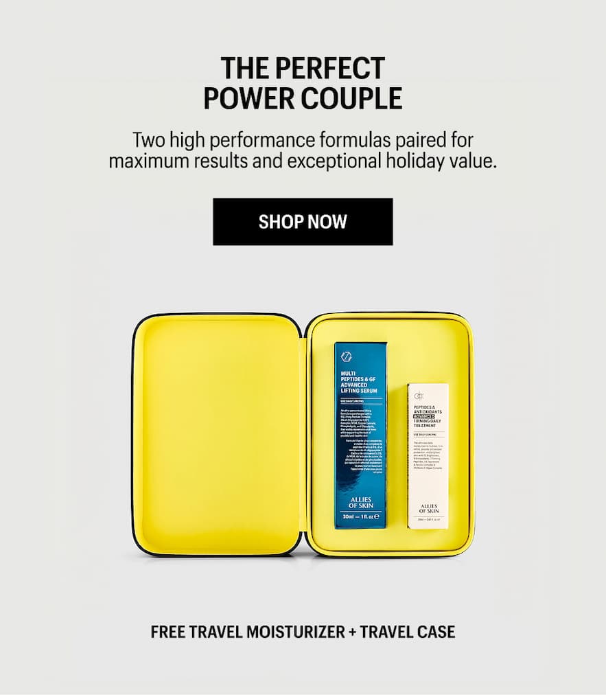 Free travel moisturizer & travel case 