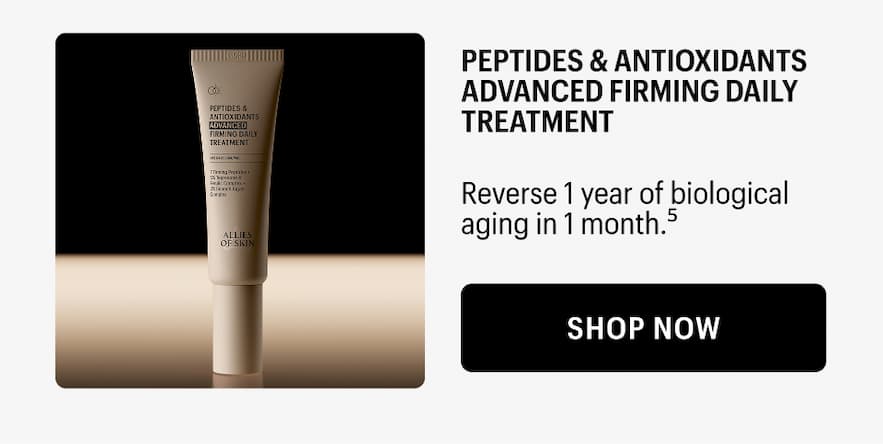 PEPTIDES & ANTIOXIDANTS ADVANCED FIRMING DAILY TREATMENT - Shop Now 