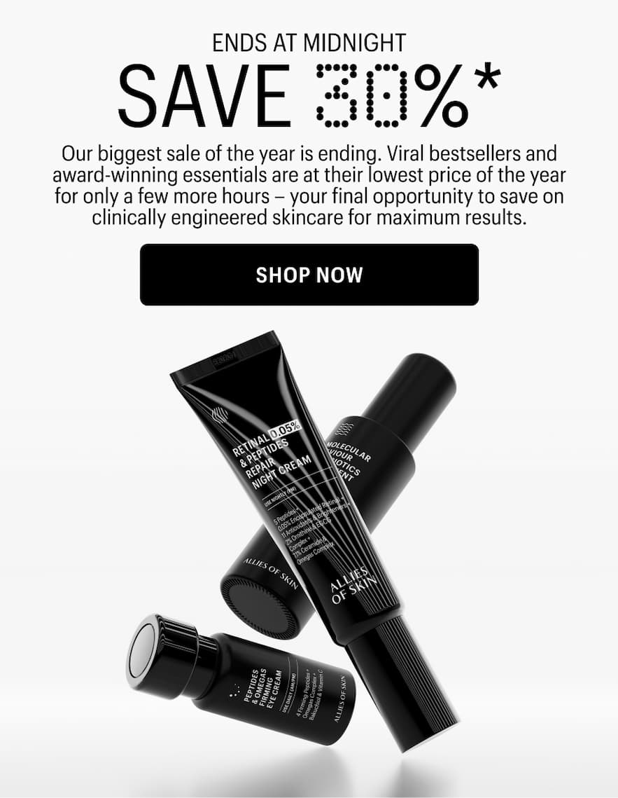 30% SAVINGS ENDS AT MIDNIGHT - Shop Now