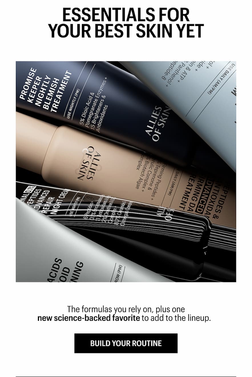 ESSENTIALS FOR YOUR BEST SKIN YET - Shop Now