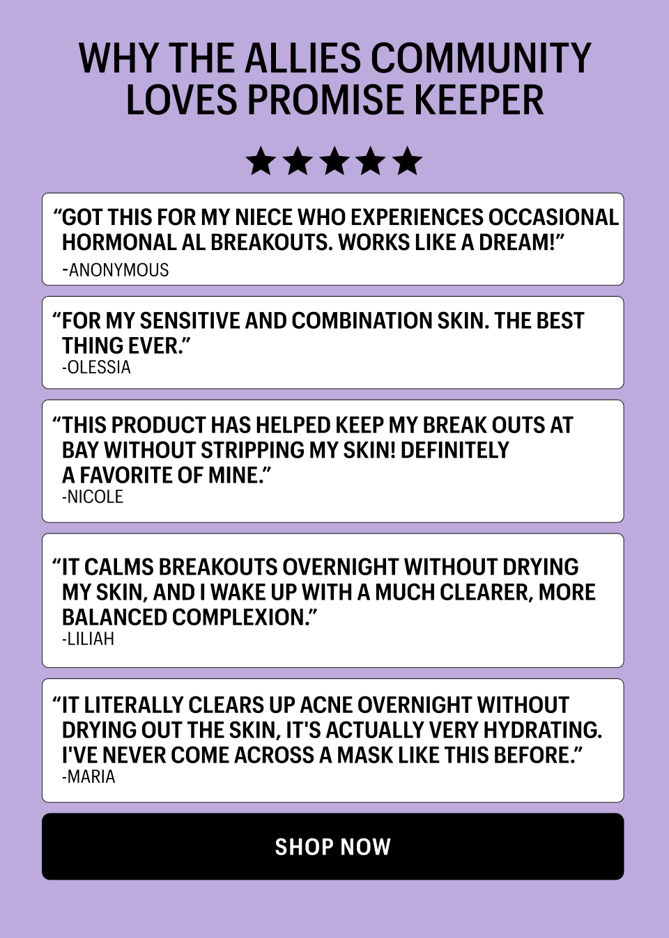 WHY THE ALLIES COMMUNITY LOVES PROMISE KEEPER - Shop Now