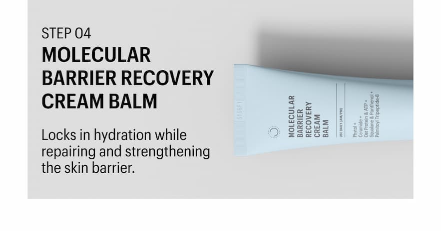 STEP 4 - RECOVERY CREAM BALM - Shop Now