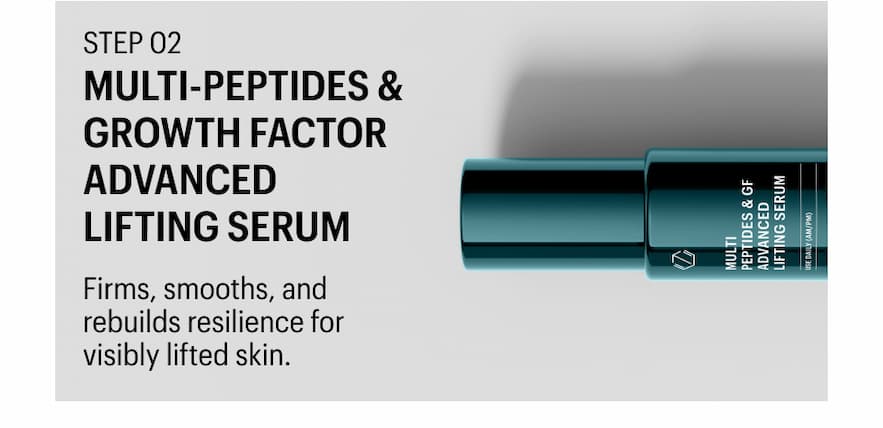 STEP 2 - GROWTH FACTOR SERUM - Shop Now