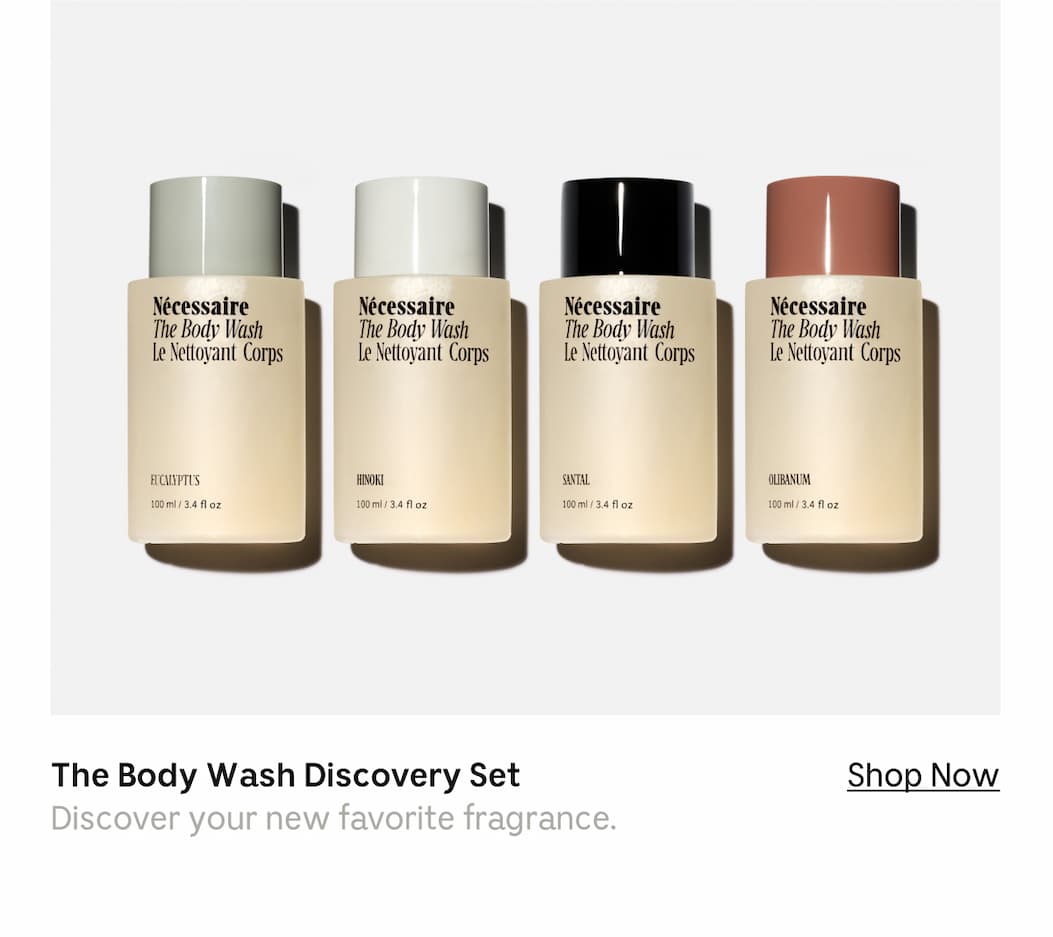 The Body Wash Discovery Set | Discover your new favorite fragrance. | Shop Now