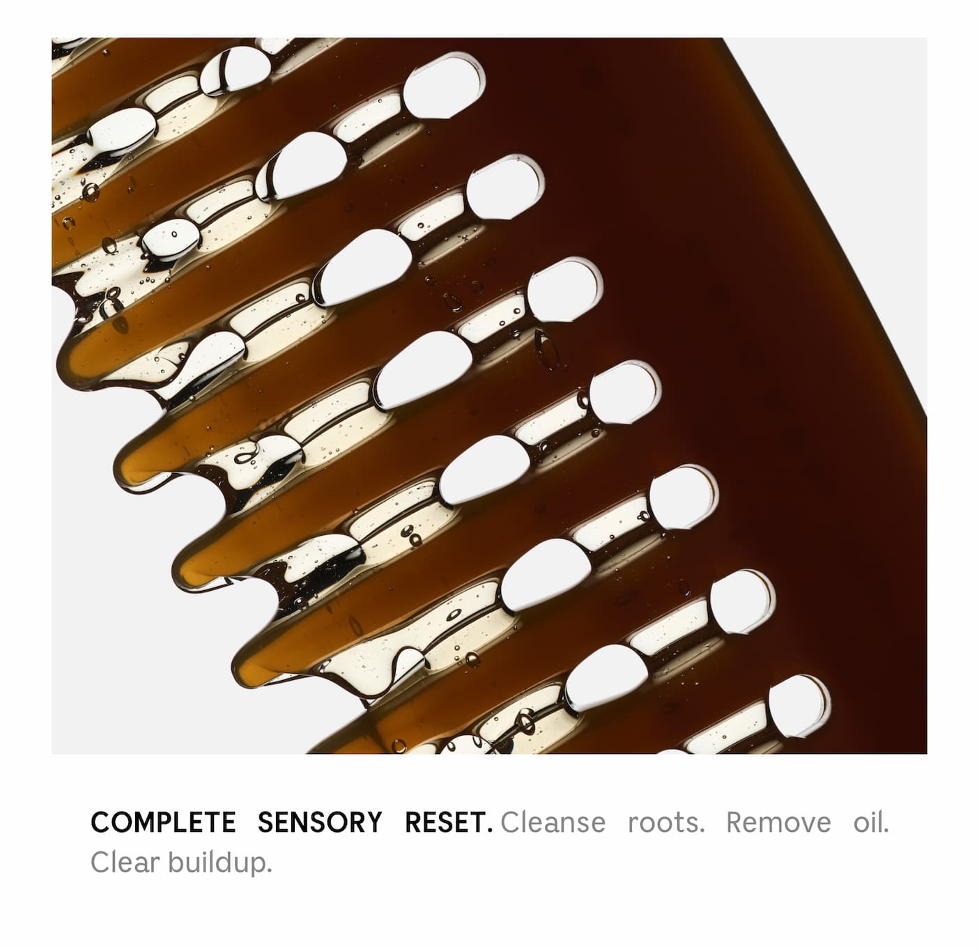 COMPLETE SENSORY RESET. Cleanse roots. Remove oil. Clean buildup