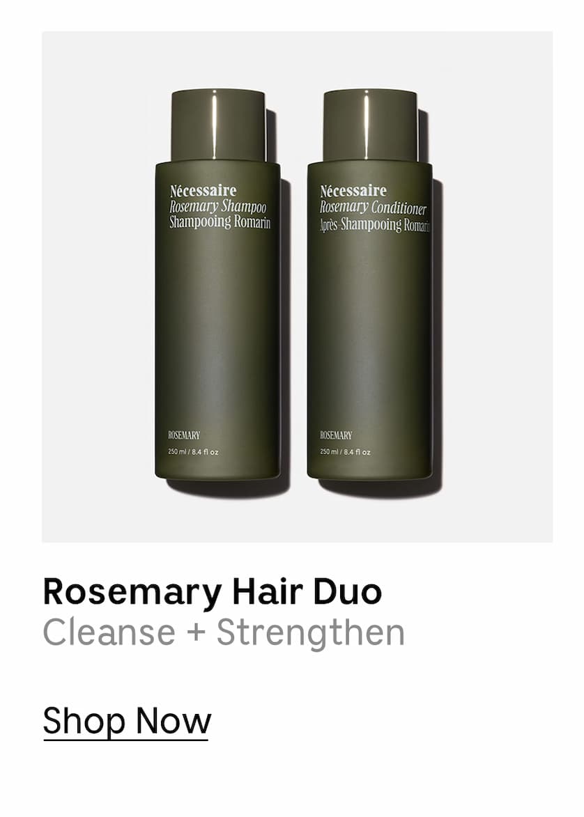 Rosemary Hair Duo | Cleanse + Strengthen | Shop Now