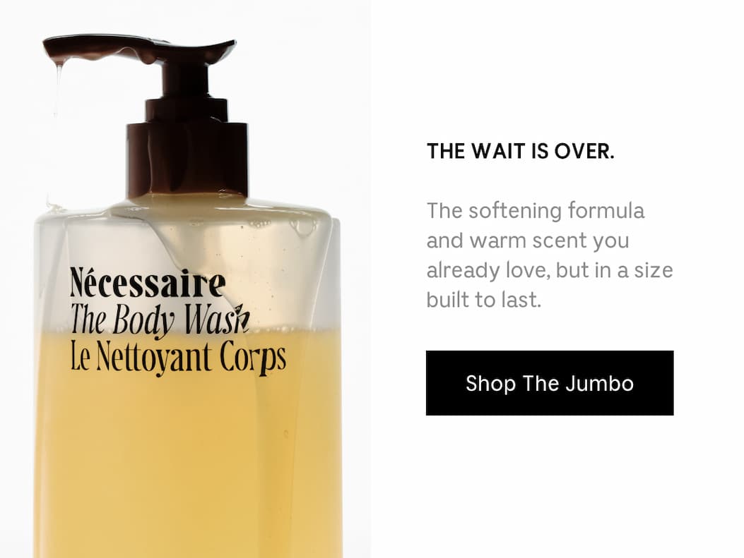 THE WAIT IS OVER. The softening formula and warm scent you already love, but in a size built to last. [ Shop The Jumbo ]
