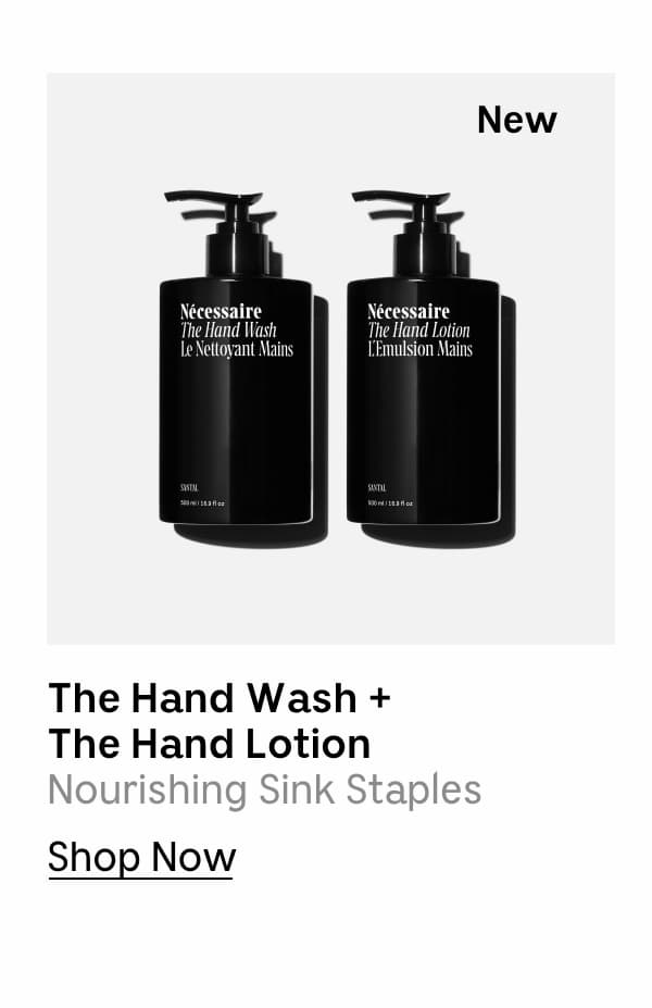 The Hand Wash + The Hand Lotion | Nourishing Sink Staples | Shop Now