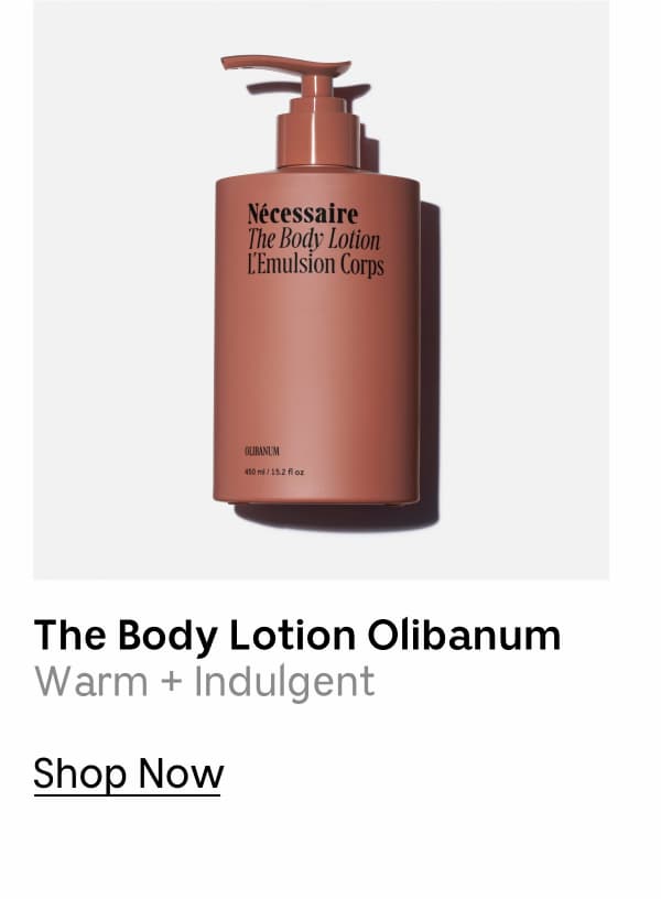 The Body Lotion Olibanum | Warm + Indulgent | Shop Now