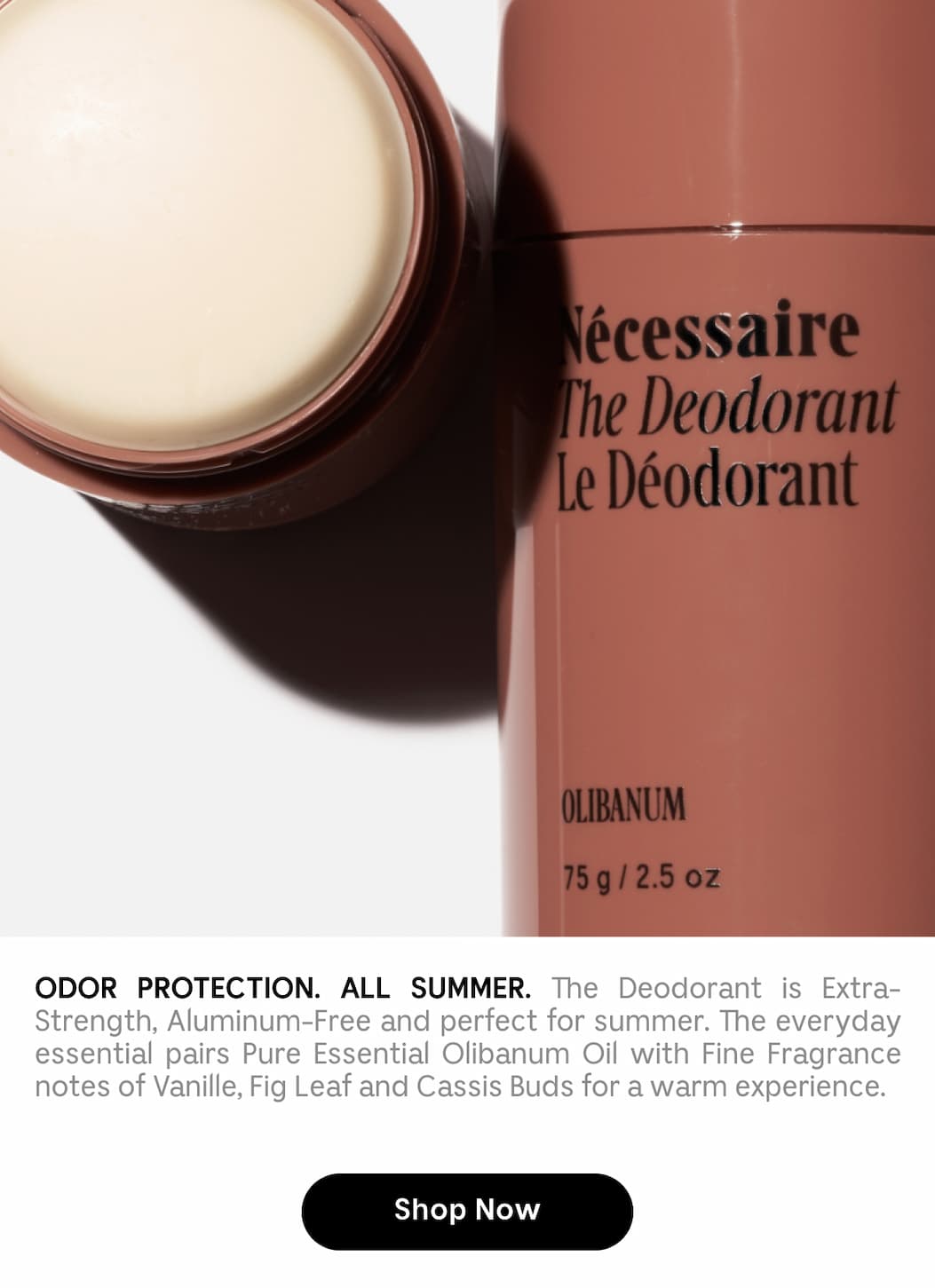 Odor Protection. All Summer.