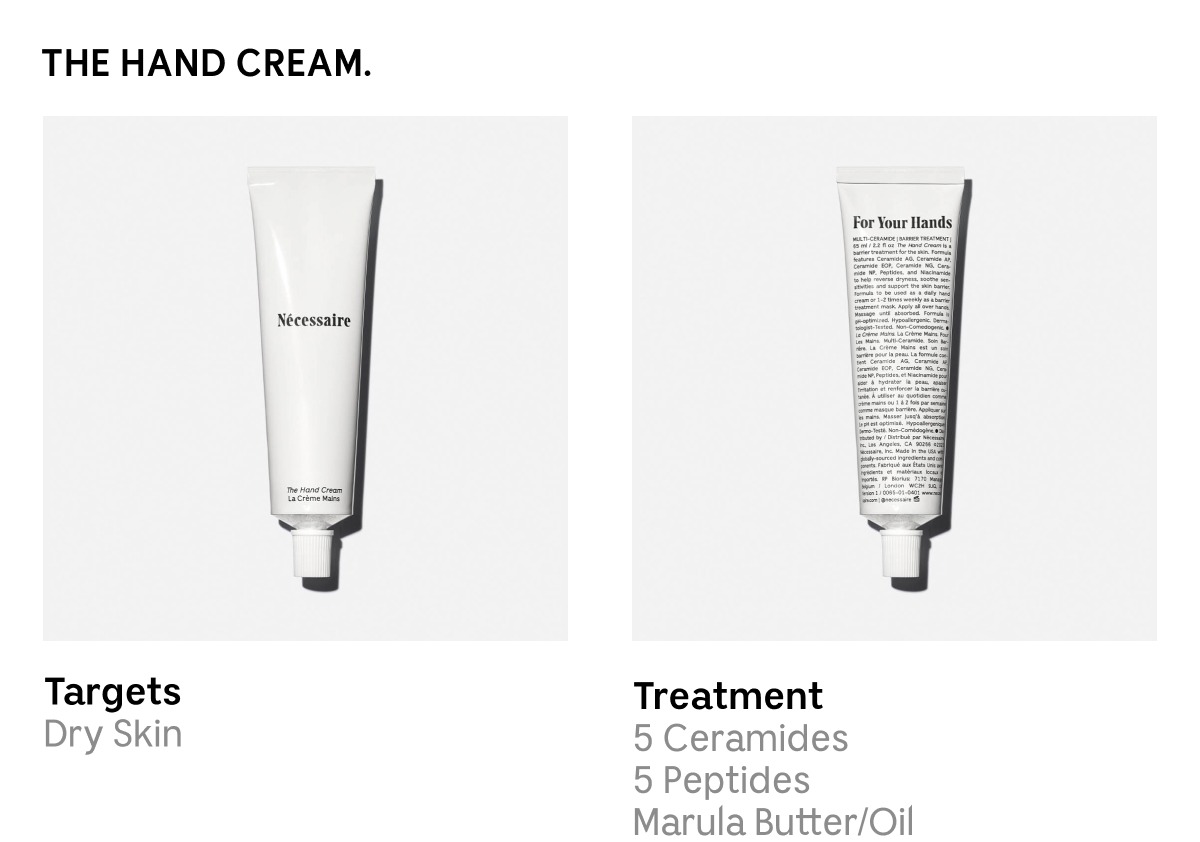 The Hand Cream.