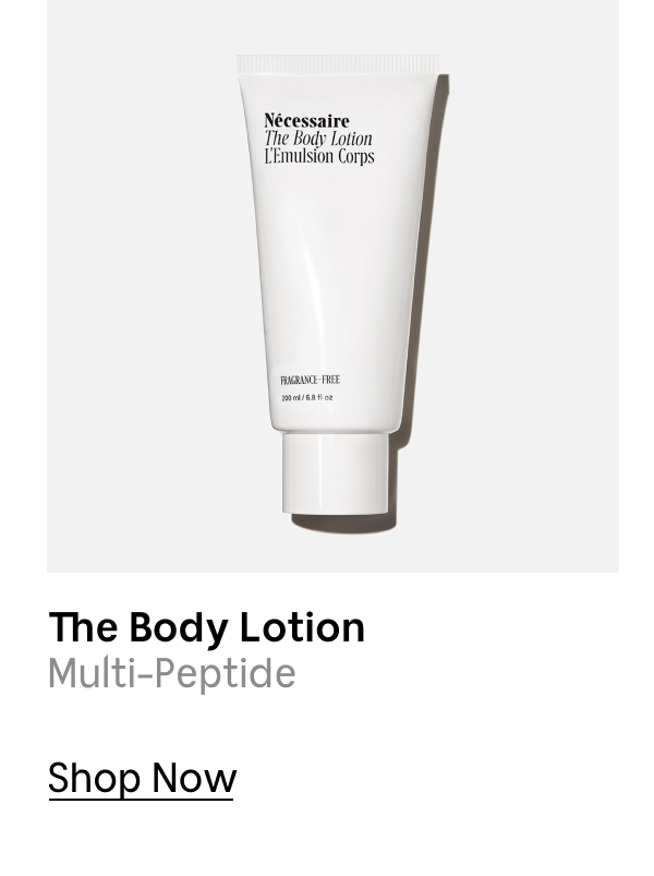The Body Lotion | Multi-Peptide | Shop Now