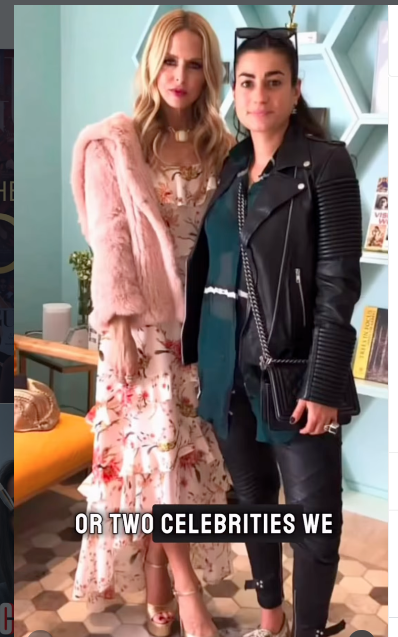 Rachel Zoe with Rochelle Gregory
