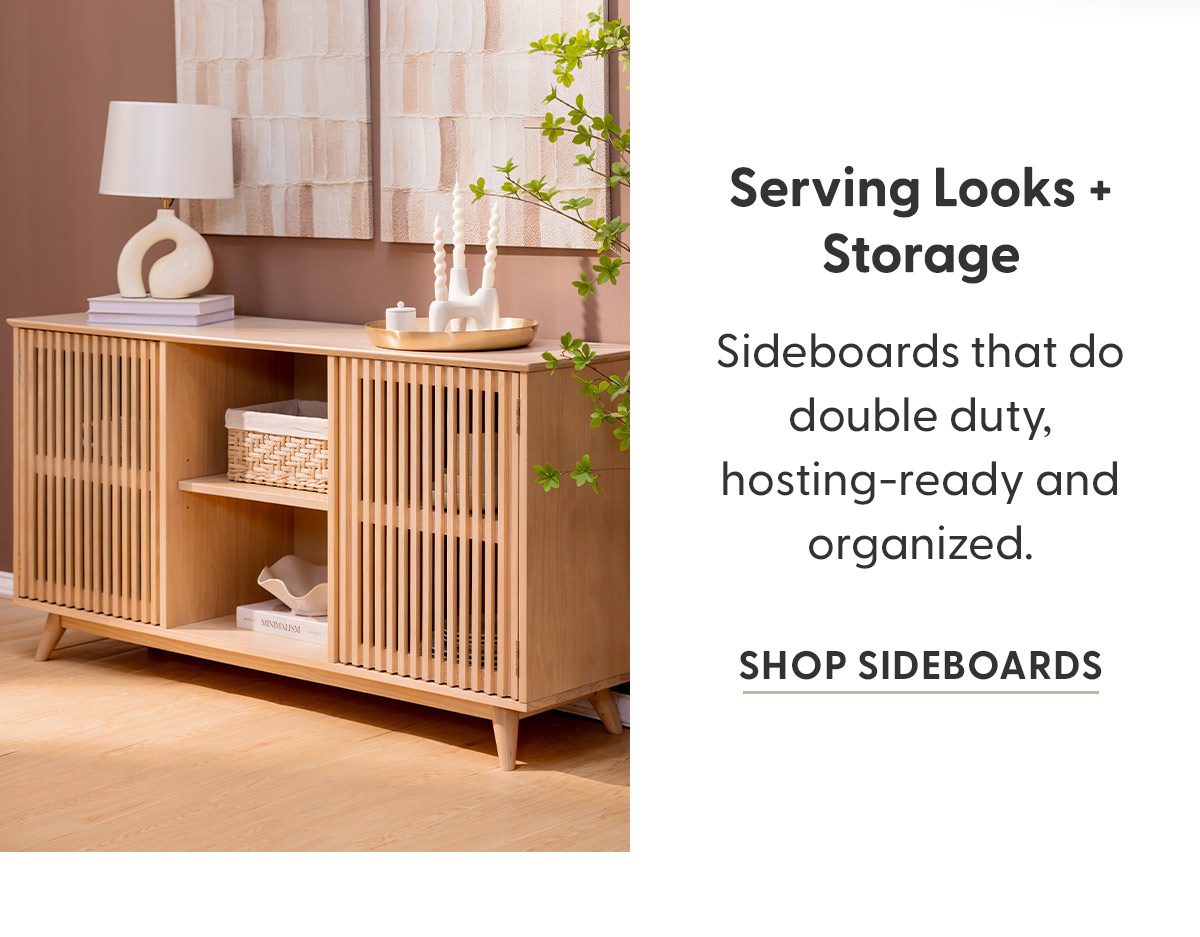 Serving Looks + Storage