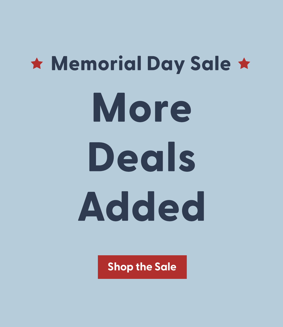 Shop Memorial Day Deals