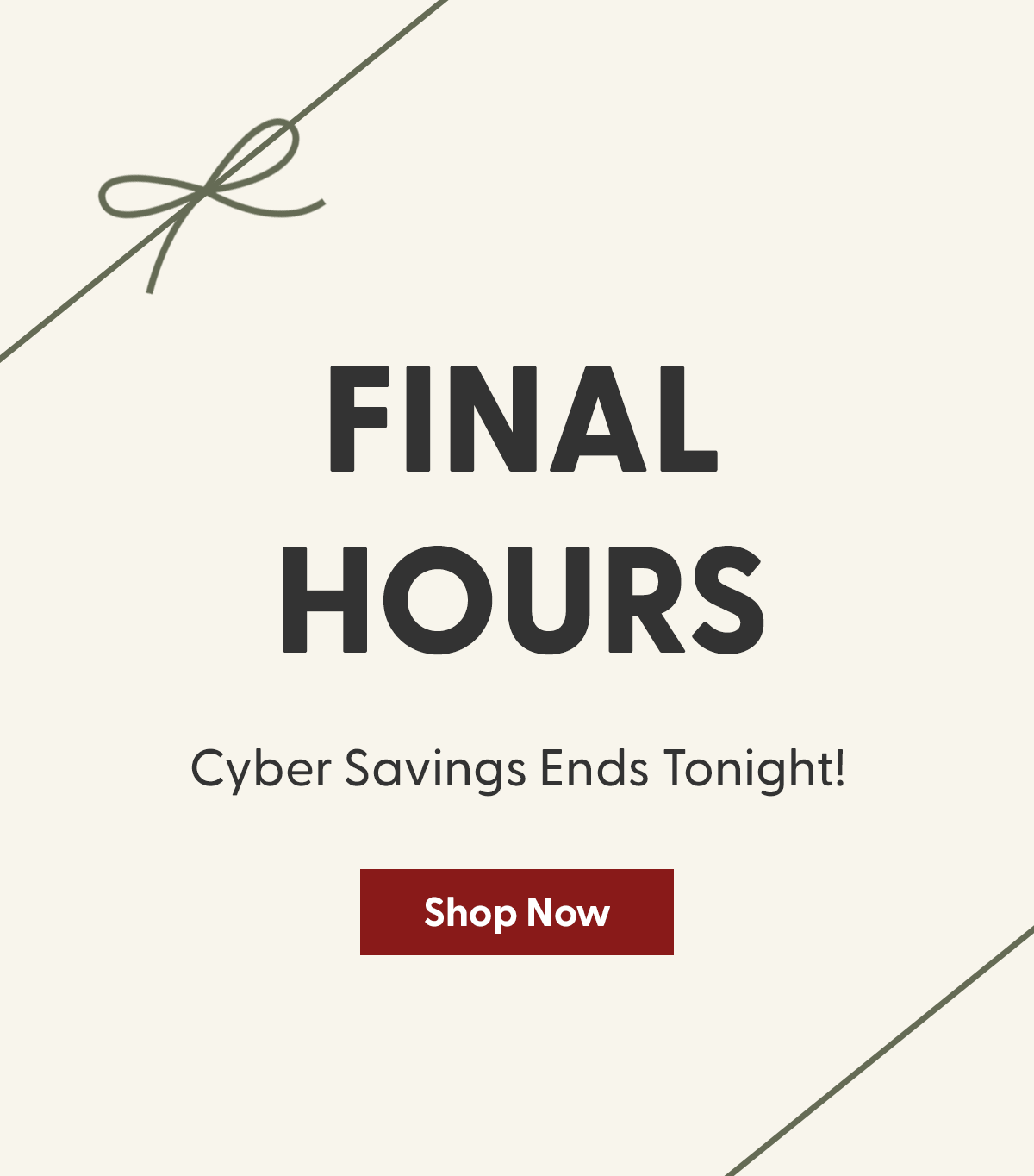 Cyber Savings Final Hours