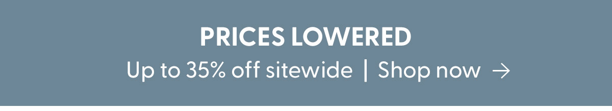 Up to 35% off sitewide