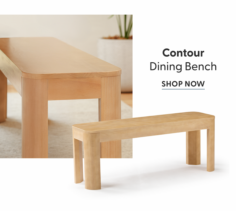 Contour Dining Bench
