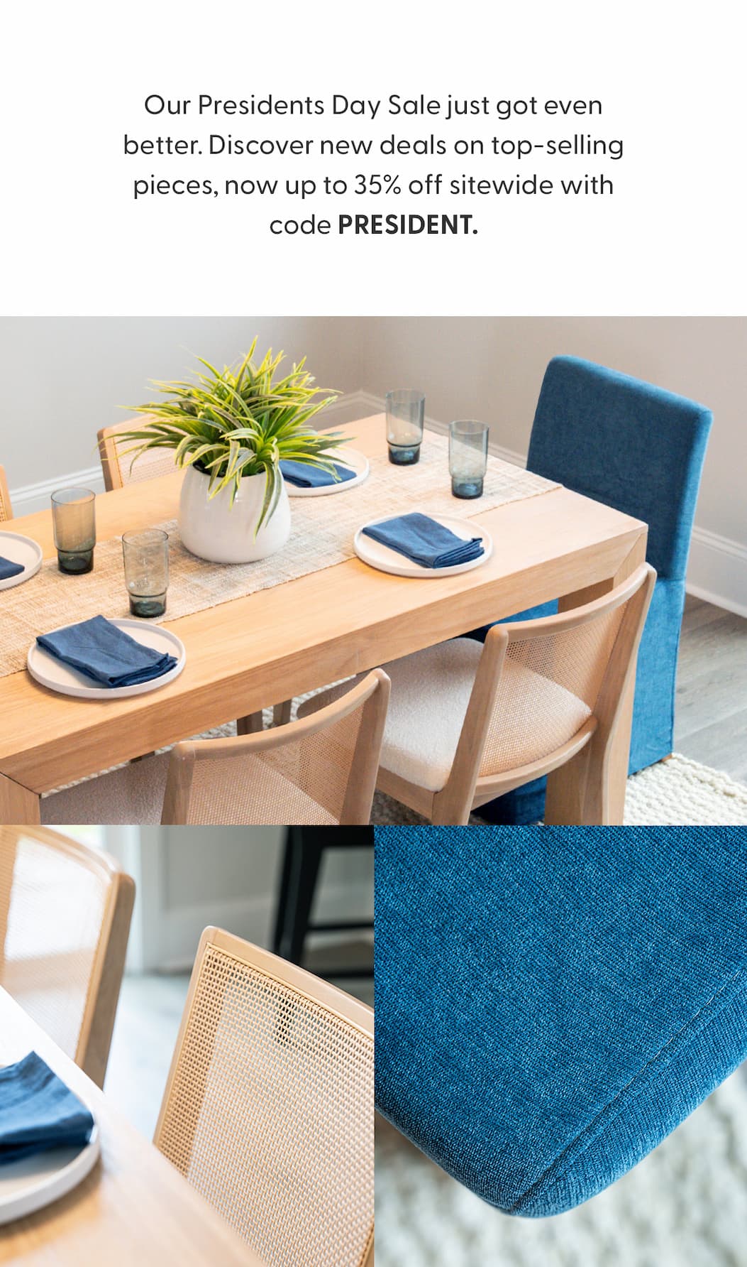 Shop Our Presidents Day Sale