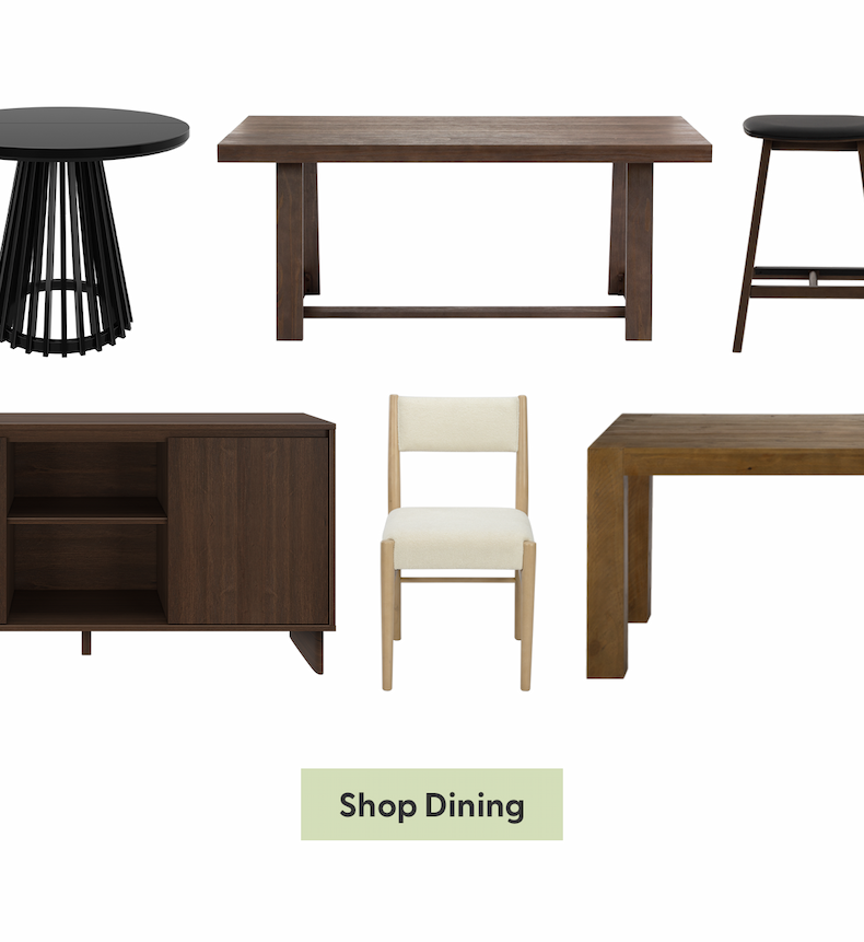 Shop Most Wanted Dining Styles on Sale!