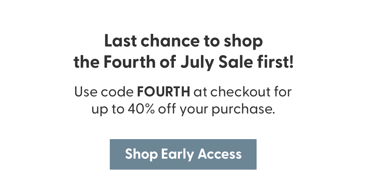 Shop Early Access