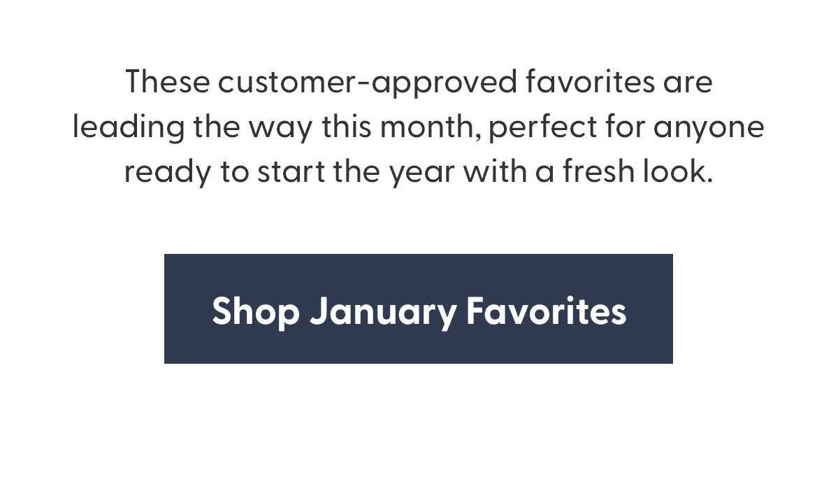 Shop January Favorites