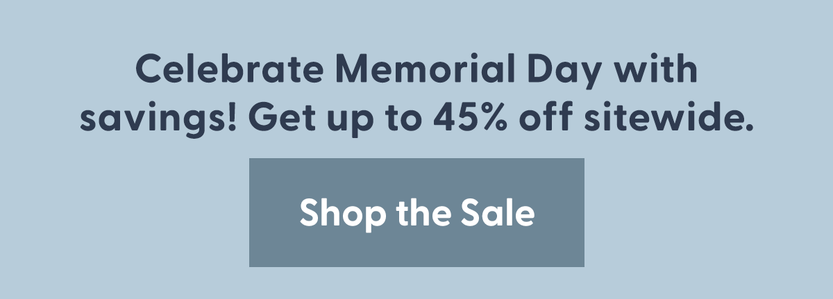 Shop the Memorial Day Sale
