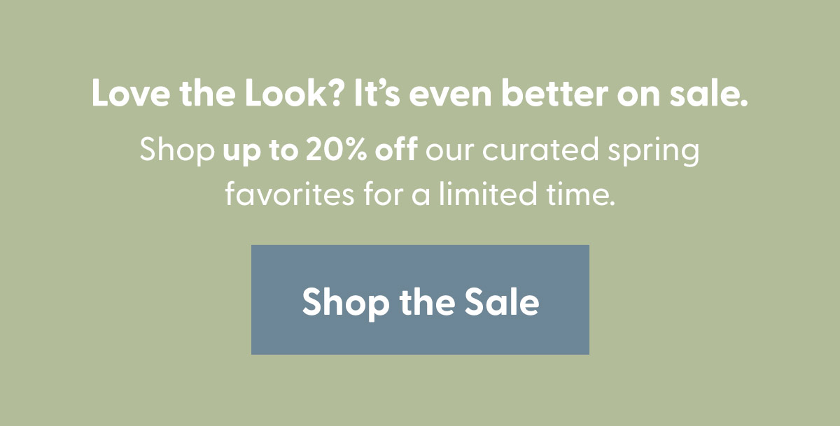 Love the look? It's even better on sale 