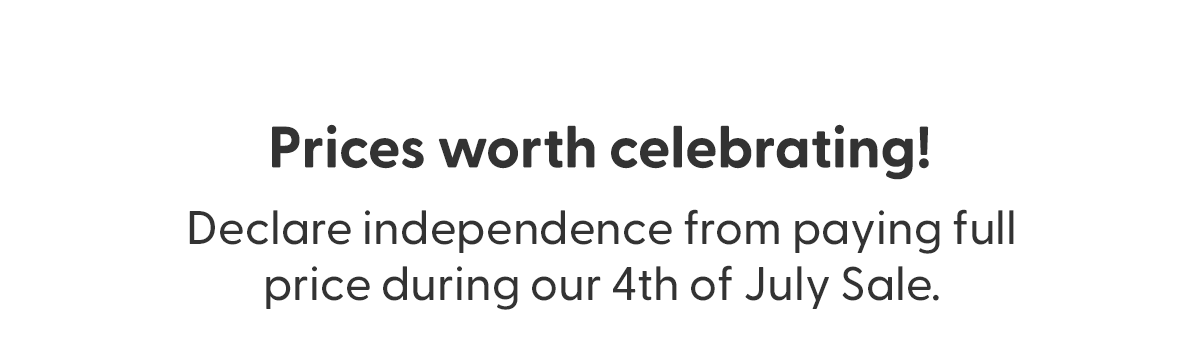 Shop Fourth of July Deals