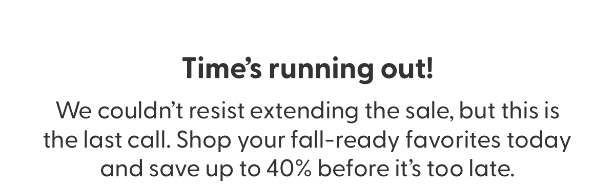 Labor Day Sale Ends Soon!