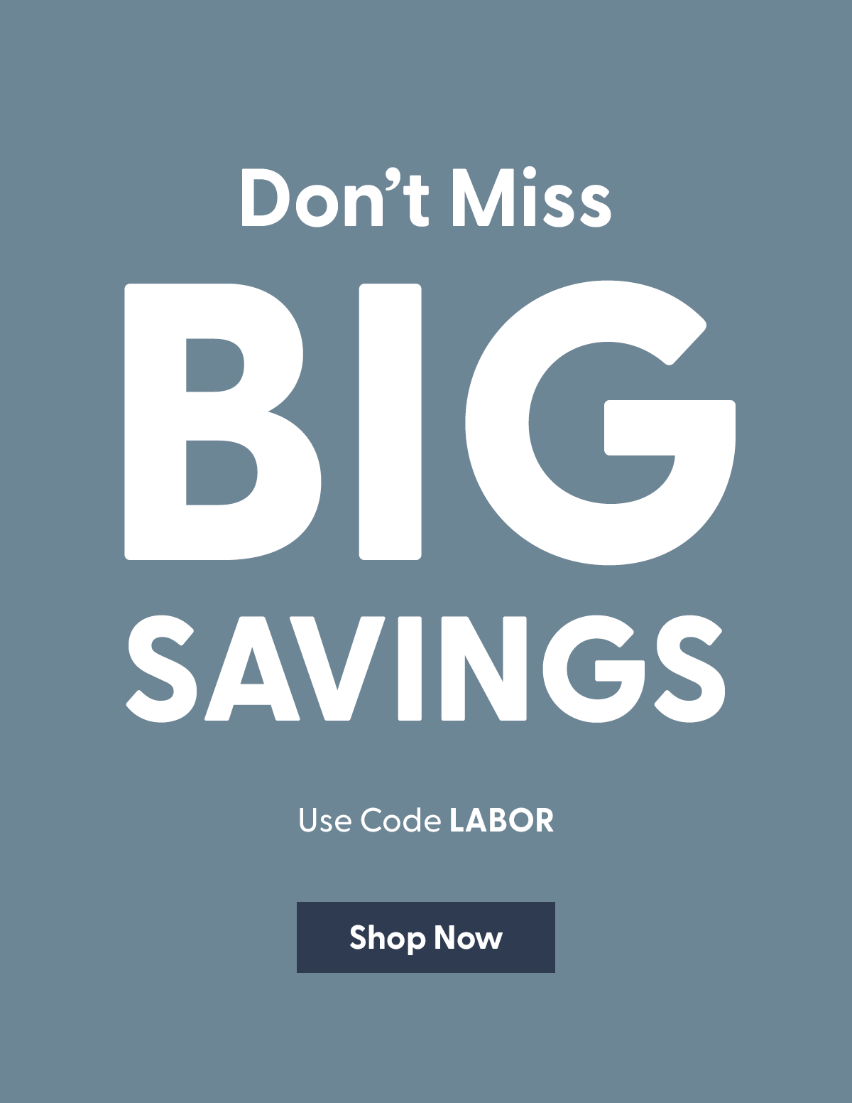 Labor Day Sale Ends Tomorrow