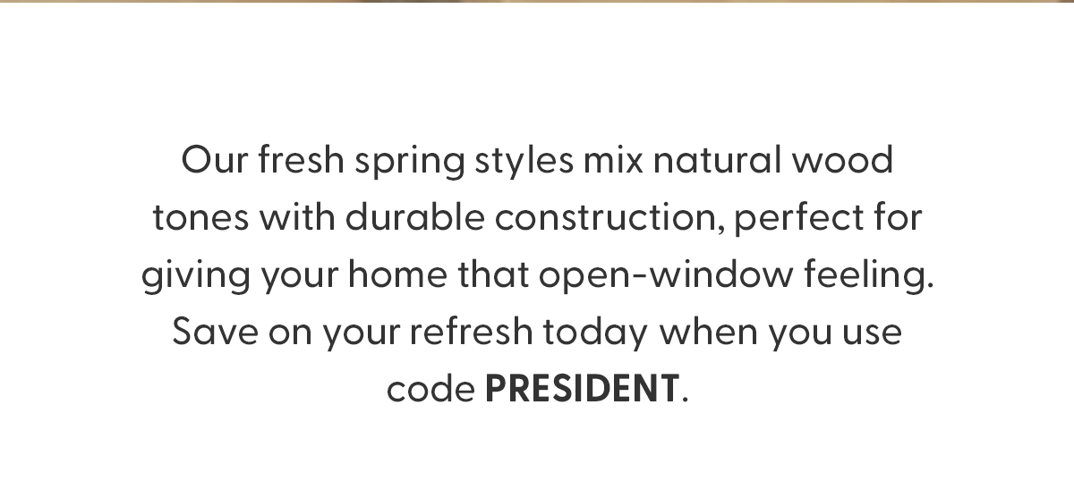 Save on Spring Styles