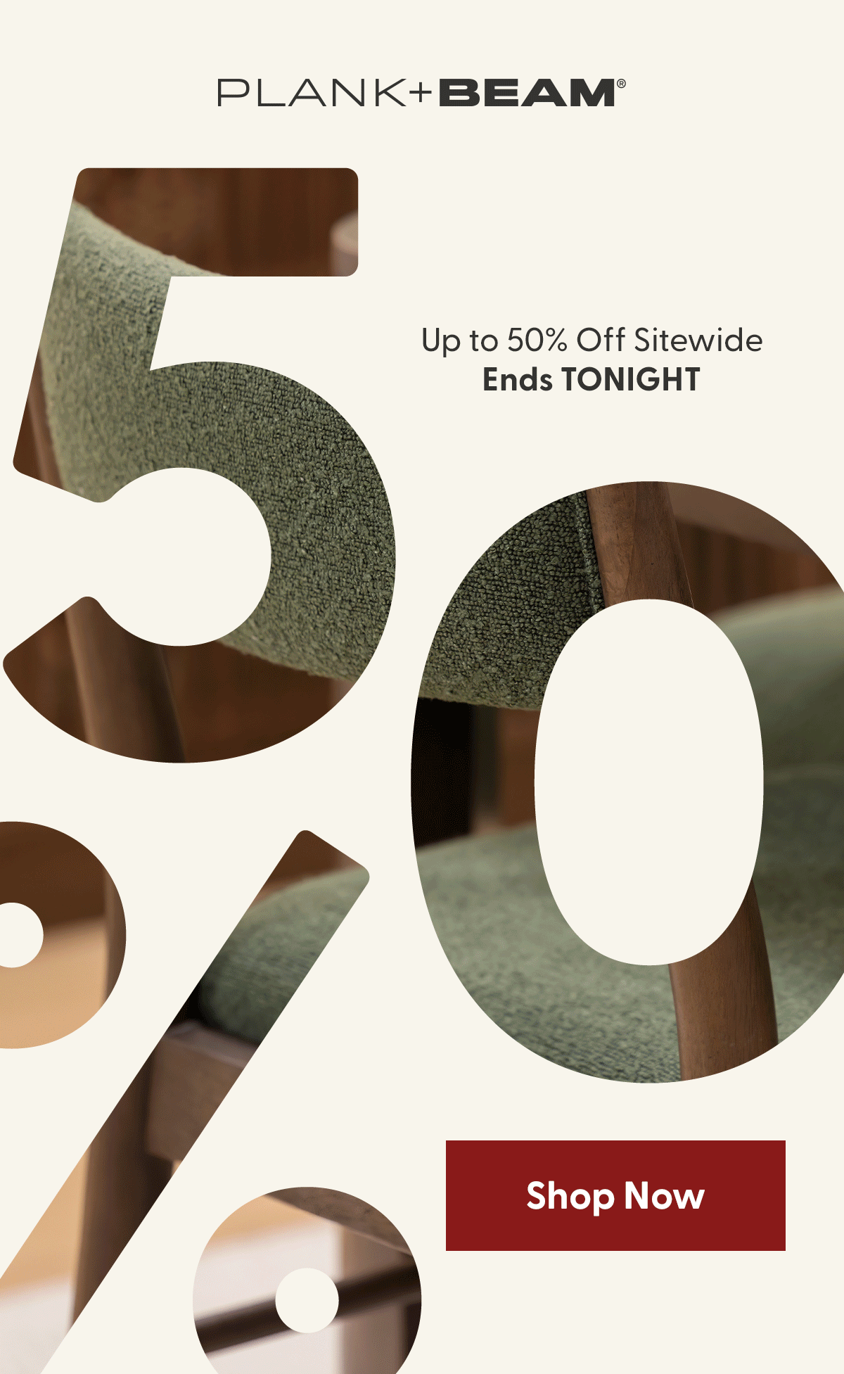 Up to 50% Off Sitewide ENDS TONIGHT