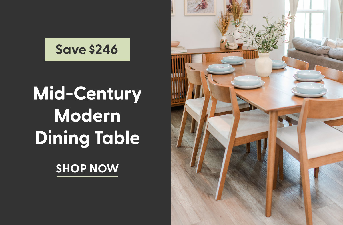 Mid-Century Modern Dining Table