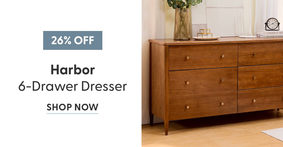 Harbor 6-Drawer Dresser